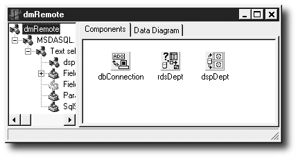 Модуль данных dmRemote